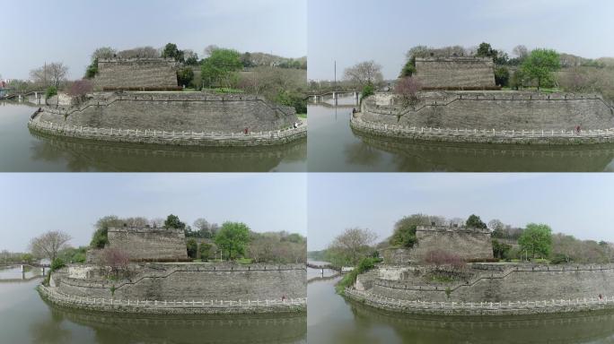 荆州古城墙航拍
