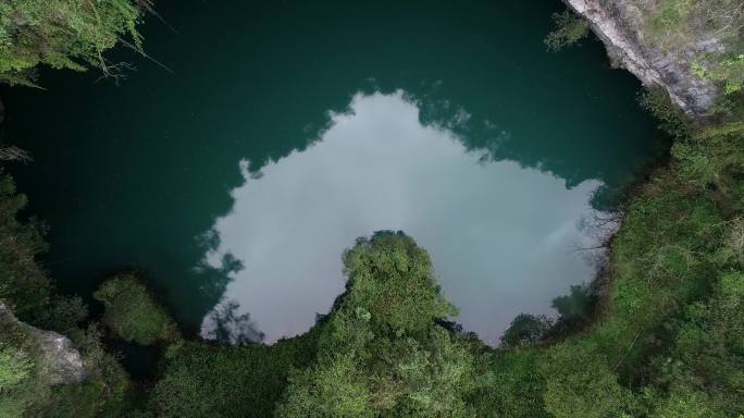 张家界茅岩河景区心湖