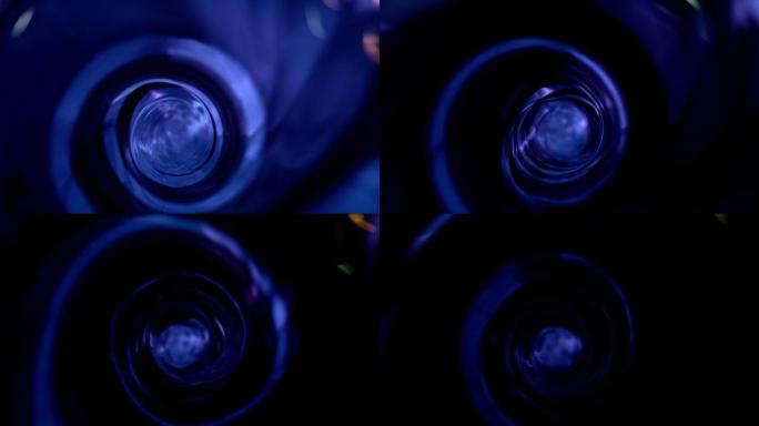 蓝色漩涡特效动画合成元素光效