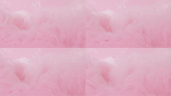 粉色抽象背景动态创意视频延时移动变化