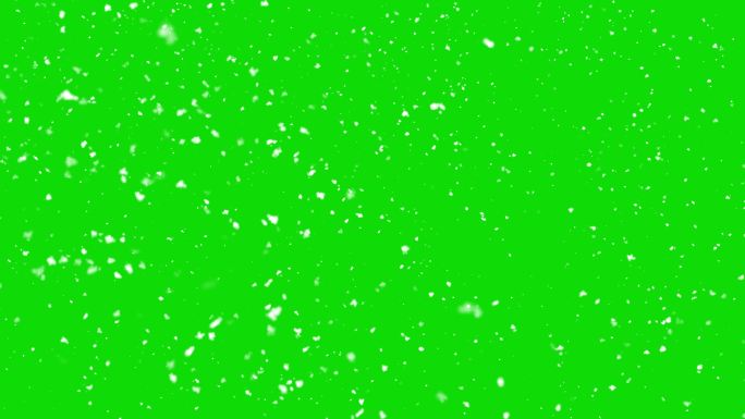 雪花特效绿屏抠像绿布绿幕扣绿素材