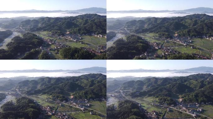 湖南新化自然风光4k云海景观