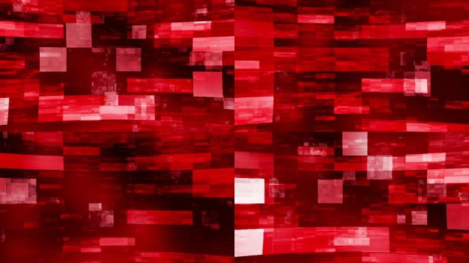 抽象技术红色背景特效视频抽象