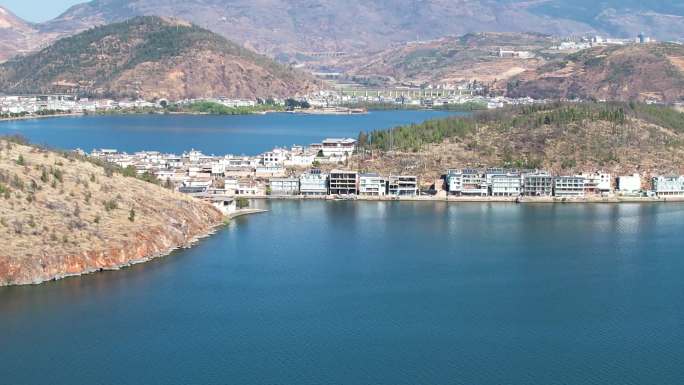 航拍云南大理金梭岛合集