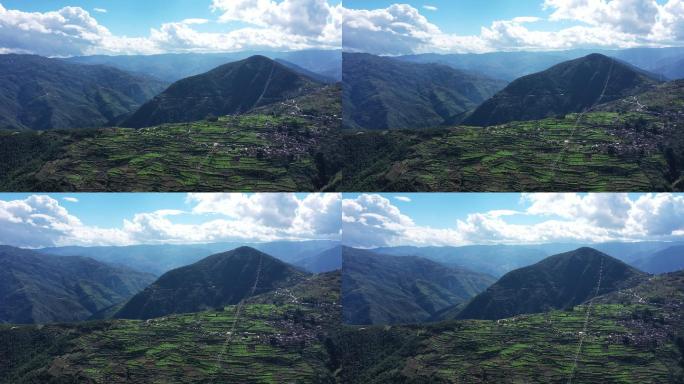 风光 高山 山野 农村