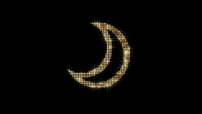金色星光月亮循环3