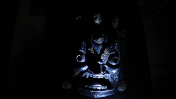 西藏 寺庙 僧人 佛像 壁画 雕塑铜像