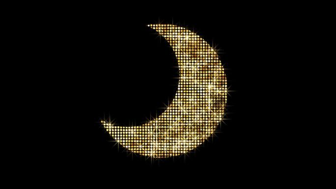 金色星光月亮循环2