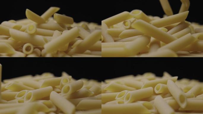 意大利食物面点展示食材国外视频