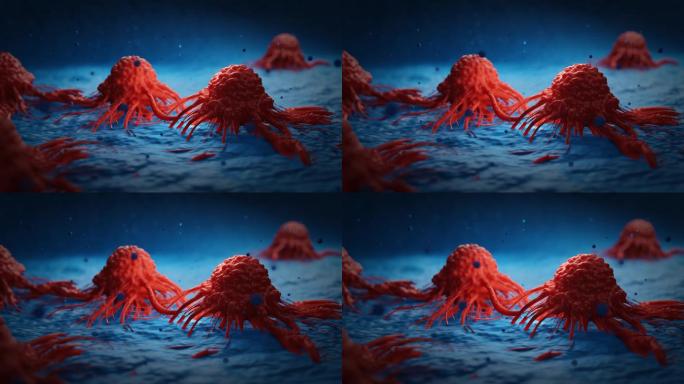 癌细胞动画3D动画