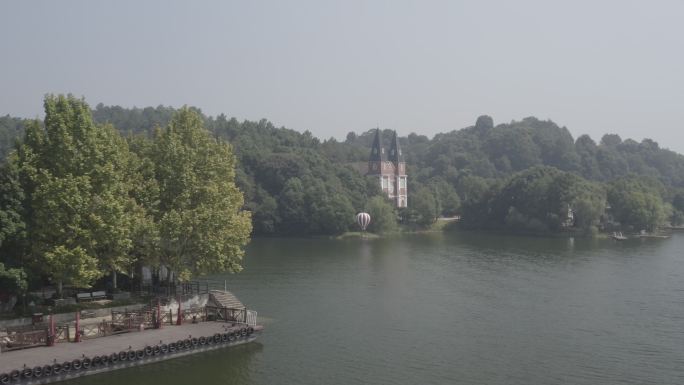 4K-Log-仙女湖风景区，爱情岛