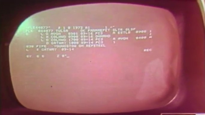 70年代贝尔电话交换机电脑控制