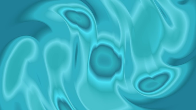 绿松石色液体波抽象视错觉运动图形