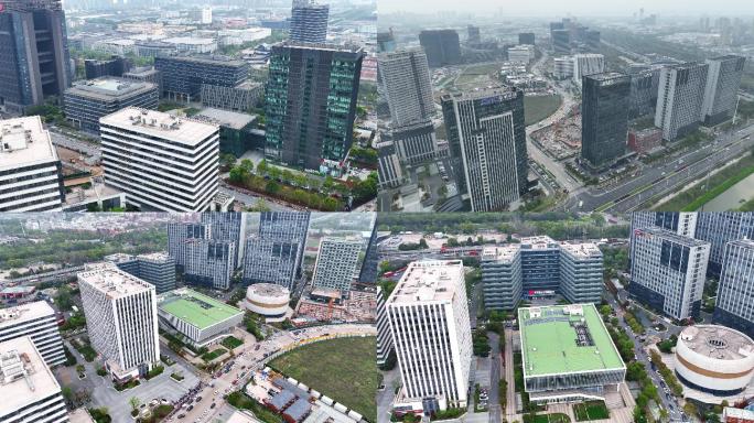 4k50杭州新加坡科技园大创小镇海聚中心