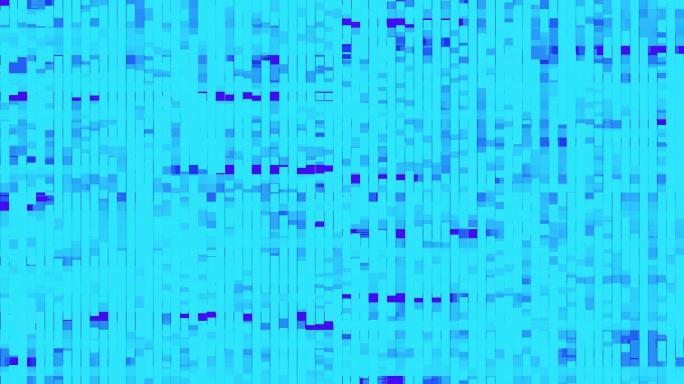 抽象闪烁的蓝色方块背景