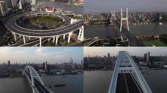 上海疫情，城市封控，城市暂停航拍