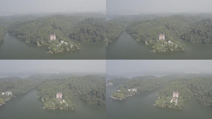 4K-Log-仙女湖风景区，爱情岛