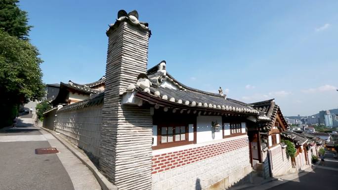 韩国古建筑 国外旅游景点