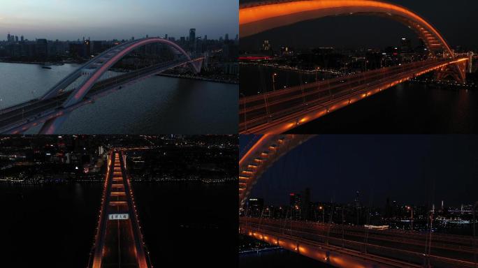 上海疫情，浦东封控，卢浦大桥航拍