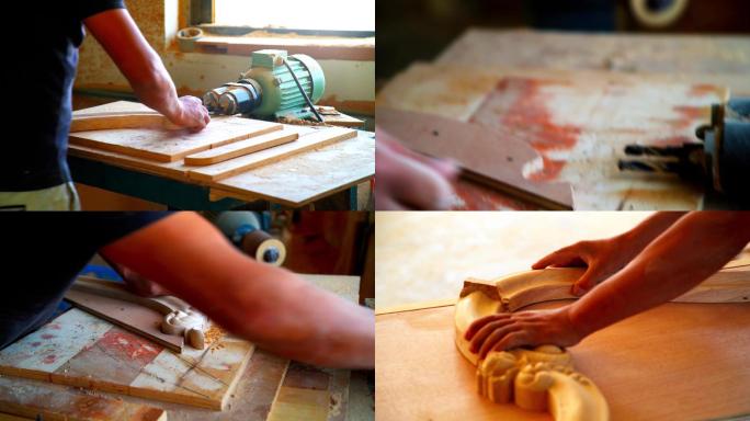 工厂雕刻 木雕 木材加工 家具制作