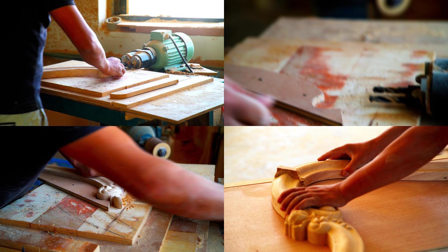 工厂雕刻 木雕 木材加工 家具制作