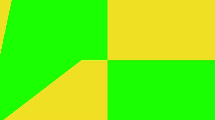 绿色和黄色屏幕切换