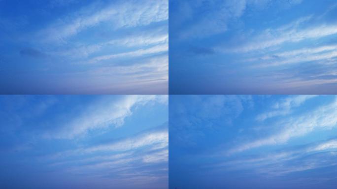 4K快速移动的云层延时摄影