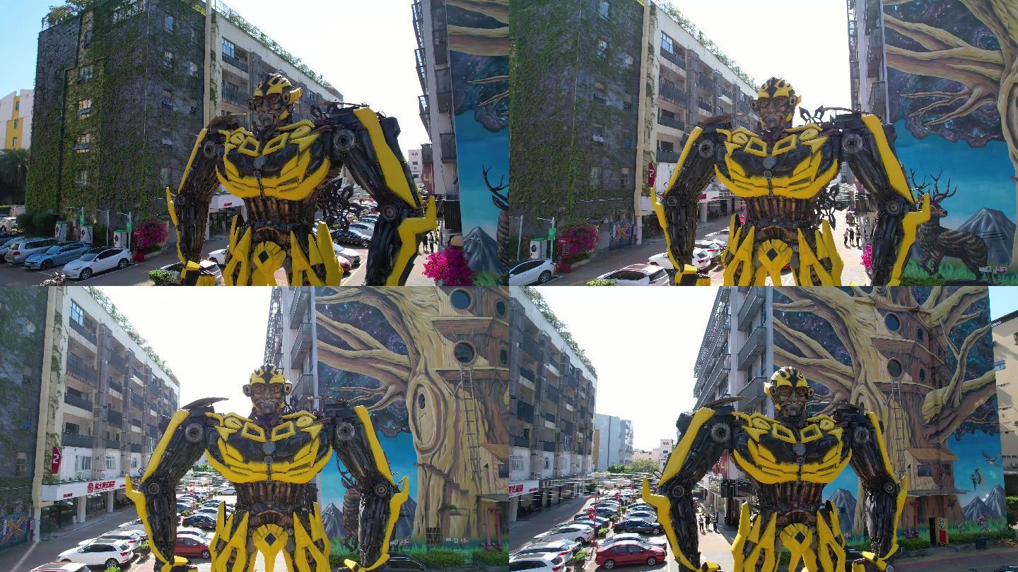 金嘉创意谷巨型大黄蜂造型