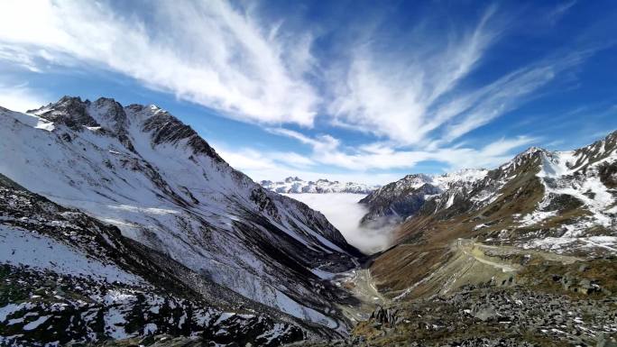 雪山延时