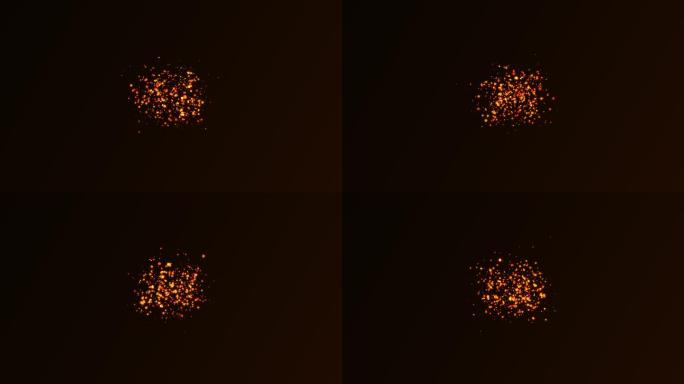 散焦粒子动画特效动画合成元素光效
