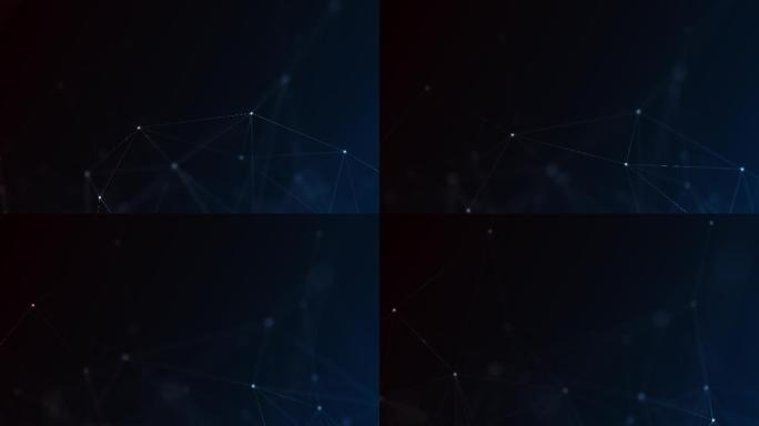 技术抽象背景概念蓝色科技时空空间网格网络