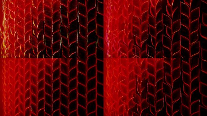 抽象运动背景大屏动态背景几何图形矩阵红色