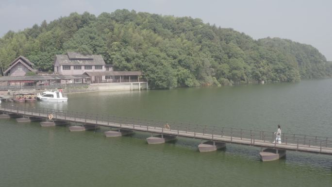 4K-Log-仙女湖风景区，爱情岛