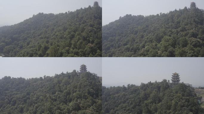 4K-Log-仙女湖风景区龙王岛龙王阁