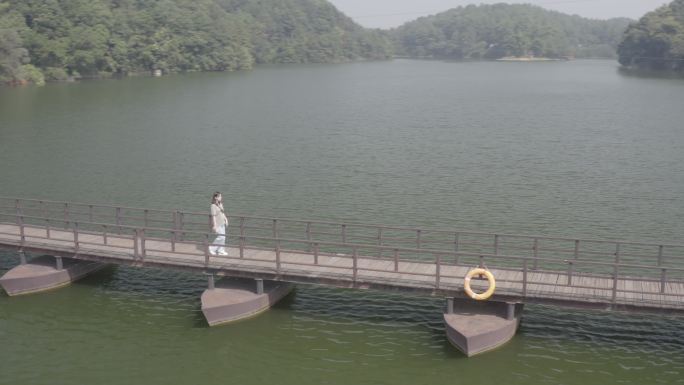 4K-Log-仙女湖风景区，爱情岛