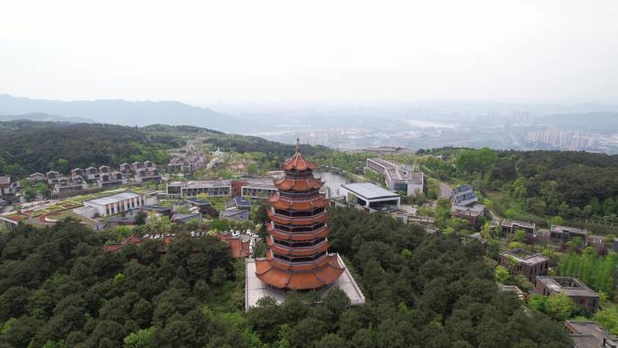 重庆铁山坪航拍