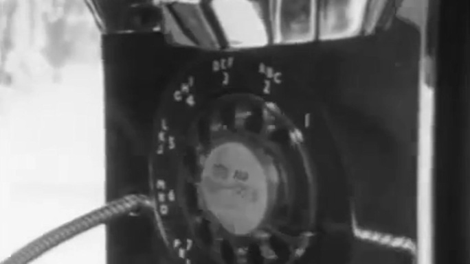 上世纪60年代打电话通讯电话