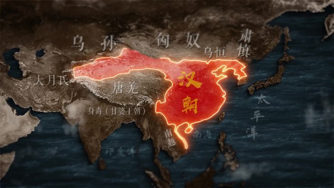 西汉地图汉朝地图