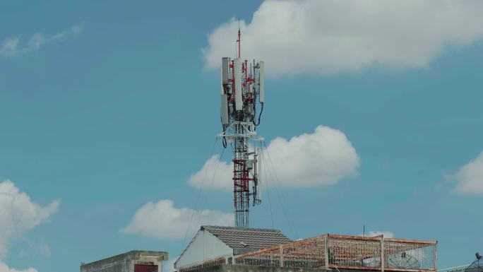 电信5G天线华为基站通讯设备电塔网络