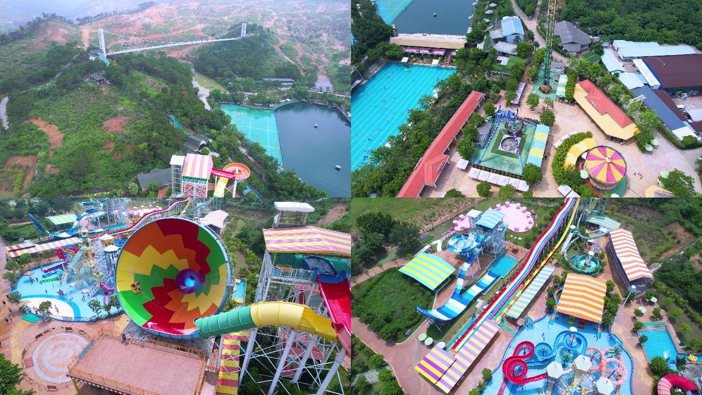 佛山盈香生态园航拍4K