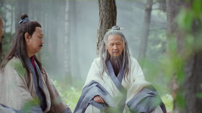 古人文人孔子讲学士大夫山林隐士03