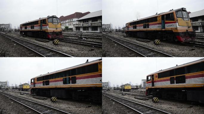 泰国火车铁轨运输