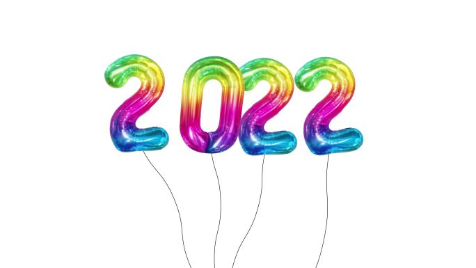 2022年彩虹气球动画