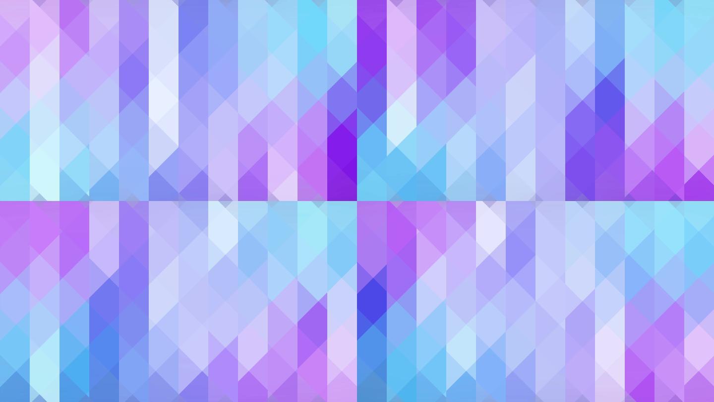 彩色背景科技紫蓝方形菱形动感光效LED