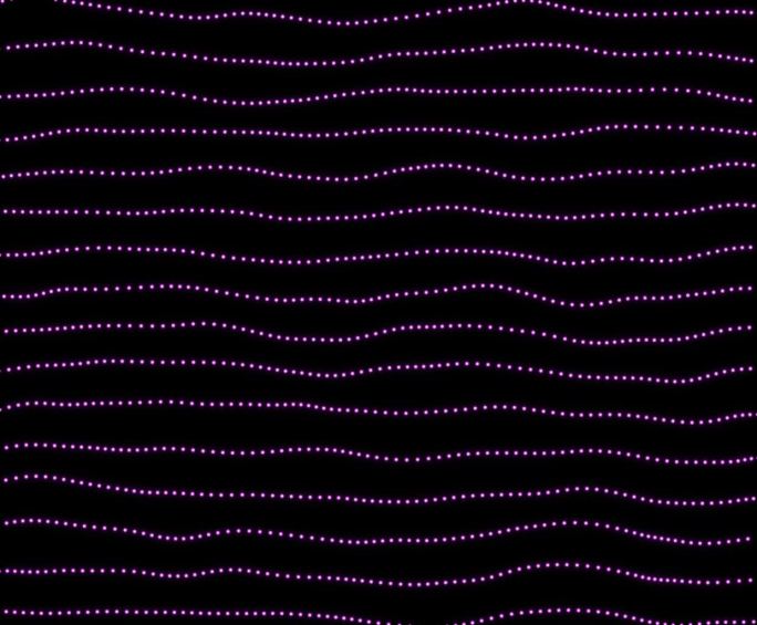 紫色粒子光线 线条 全息投影