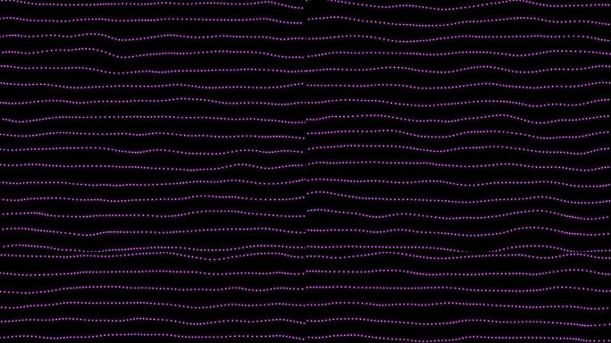 紫色粒子光线 线条 全息投影