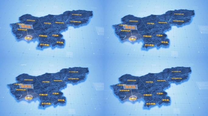 锡林郭勒盟镶黄旗三维科技地图