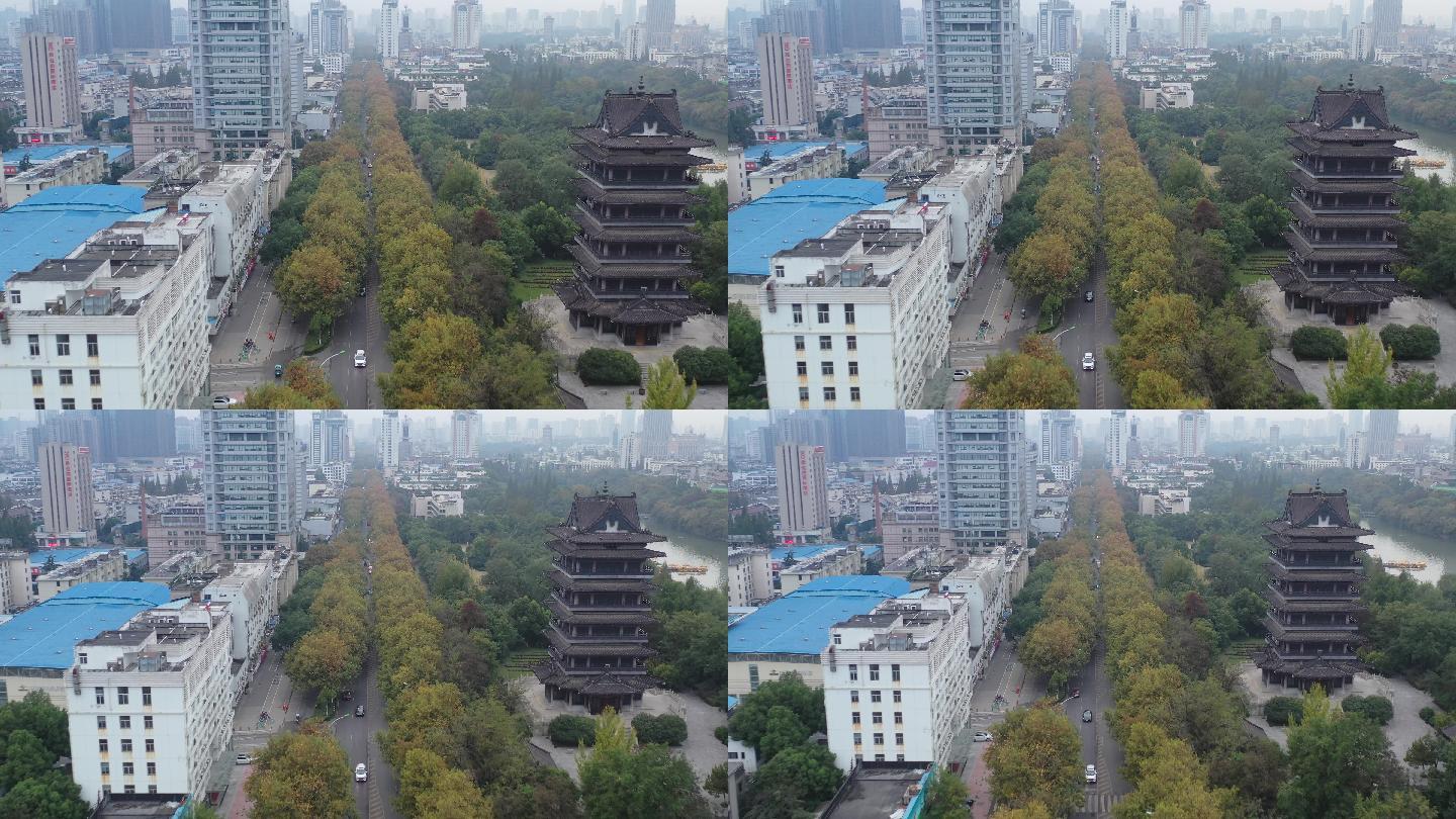 4K原素材-安徽合肥芜湖路