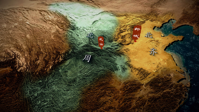 中国古代地图朝代范围