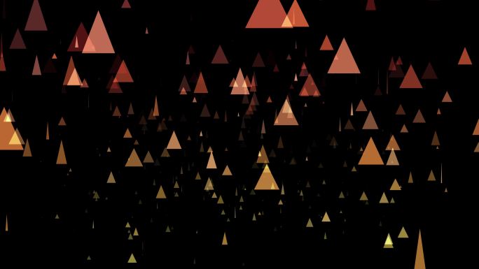 三角形背景视频素材动态纹理抽象概念